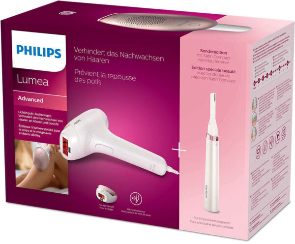 Philips IPL Σετ Αποτρίχωσης Laser για Πρόσωπο & Σώμα BRI921/00