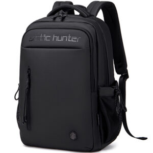 ARCTIC HUNTER τσάντα πλάτης B00534 με θήκη laptop 15.6", 21L, μαύρη