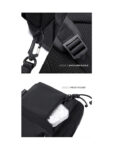 ARCTIC HUNTER τσάντα Crossbody XB00526 με θήκη tablet, 3L, γκρι