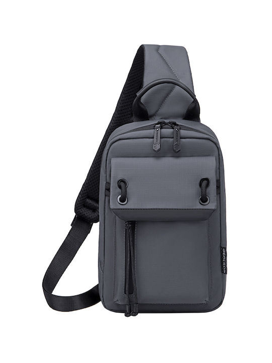 ARCTIC HUNTER τσάντα Crossbody XB00526 με θήκη tablet, 3L, γκρι