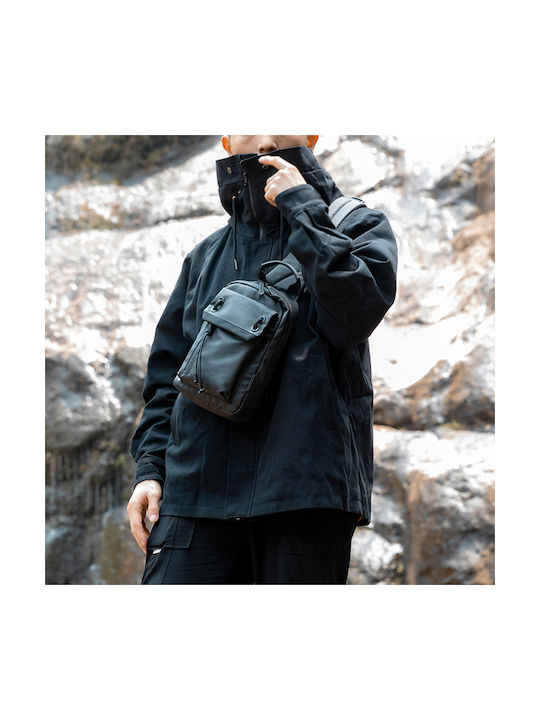 ARCTIC HUNTER τσάντα Crossbody XB00526 με θήκη tablet, 3L, μαύρη