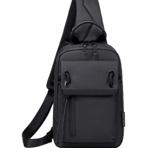 ARCTIC HUNTER τσάντα Crossbody XB00526 με θήκη tablet, 3L, μαύρη