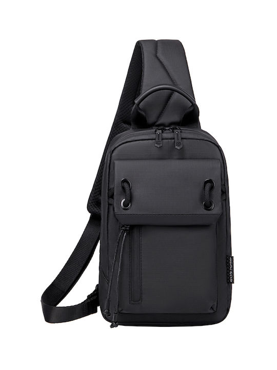 ARCTIC HUNTER τσάντα Crossbody XB00526 με θήκη tablet, 3L, μαύρη