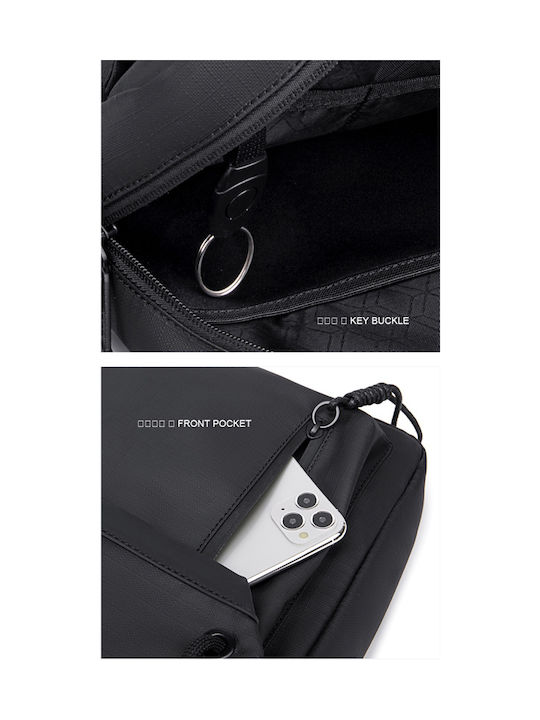 ARCTIC HUNTER τσάντα ώμου K00527 με θήκη tablet, 5L, γκρι