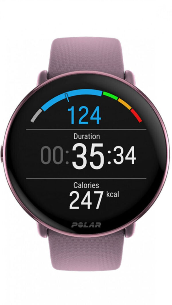 Polar Ignite 3 43mm Αδιάβροχο Smartwatch με Παλμογράφο (Purple Dusk)