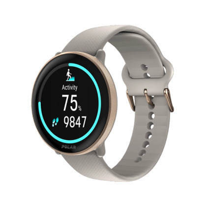 Polar Ignite 3 43mm Αδιάβροχο Smartwatch με Παλμογράφο (Greige Sand)