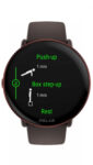 Polar Ignite 3 43mm Αδιάβροχο Smartwatch με Παλμογράφο (Brown Copper)