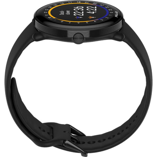 Polar Ignite 3 43mm Αδιάβροχο Smartwatch με Παλμογράφο (Night Black )