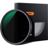 K&F Concept 67mm Variable Fader NDX ND8-ND2000 Waterproof Anti-Scratch Green Coated Slim Filter