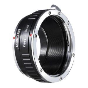 K&F Concept EOS-M4/3 Lens Mount Adapter For Canon EF EF-S Mount Lens To M4/3 M43 MFT Mount Mirrorless Camera Body KF06.090