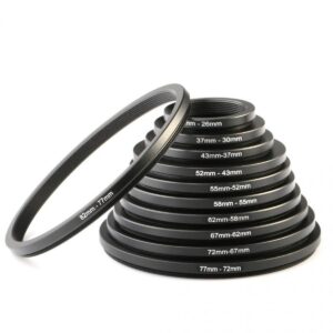 K&F Concept 11 in 1 Step Down Ring Set (SKU0801)