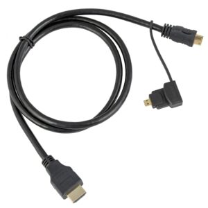 Feelworld Micro & Mini to HDMI 2 in 1 cable (1 m Micro/Mini )