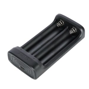 Zhiyun Charger For Li-Battery 18650 2-Slot Battery Black