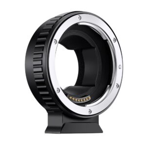 K&F Concept EF to E Mount Adapter Auto Focus EF-NEX Electronic Adapter Ring for Canon EOS EF EF-S Mount Lens to Sony E NEX Mount Cameras (KF06.433)