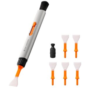 K&F Concept Replaceable Cleaning Pen Set (Cleaning Pen + Silicone Head + APS-C Cleaning Stick*6) SKU.1899