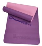 TPE YOGA MAT 183x61x0,6cm (ΜΟΒ/ΡΟΖ)