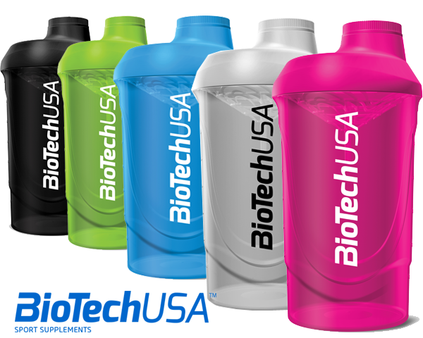 NEON WAVE SHAKER 600 ML (Πράσινο) BIOTECH