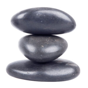 Basalt River Stone Set inSPORTline 7-9cm – 3 Τεμάχια