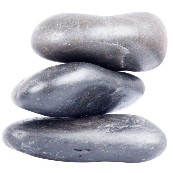 Basalt River Stone Set inSPORTline 10-12cm - 3 Τεμάχια
