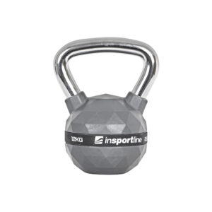 RUBBER-COATED 12KG KETTLEBELL INSPORTLINE PU