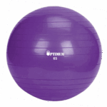 GYM BALL 65CM (ΜΟΒ) ANTI-BURST 1100GR OPTIMUM