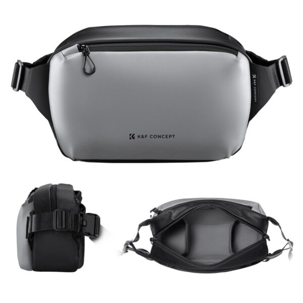 K&F Concept KF13.157 Alpha Camera Sling Bag Silver