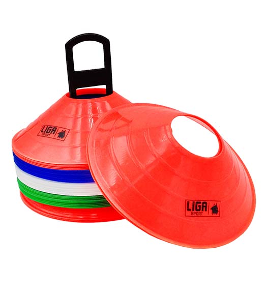 MARKER CONES (ΚΩΝΟΙ ΠΡΟΠΟΝΗΣΗΣ-ΣΕΤ 40ΤΜΧ) LIGASPORT