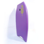 Bodyboard 33inch Μωβ με leash καρπού SCK