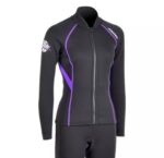 Jacket νεοπρενίου 1.5mm γυναικείο Μαύρο/Μωβ - Aropec