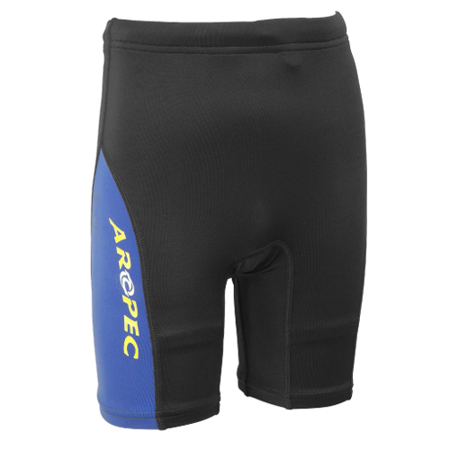 UV αντηλιακό λύκρα Σορτς Παιδικό Μαύρο - Aropec