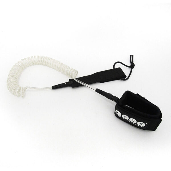 SUP leash σπιράλ 10ft SCK - Διάφανο
