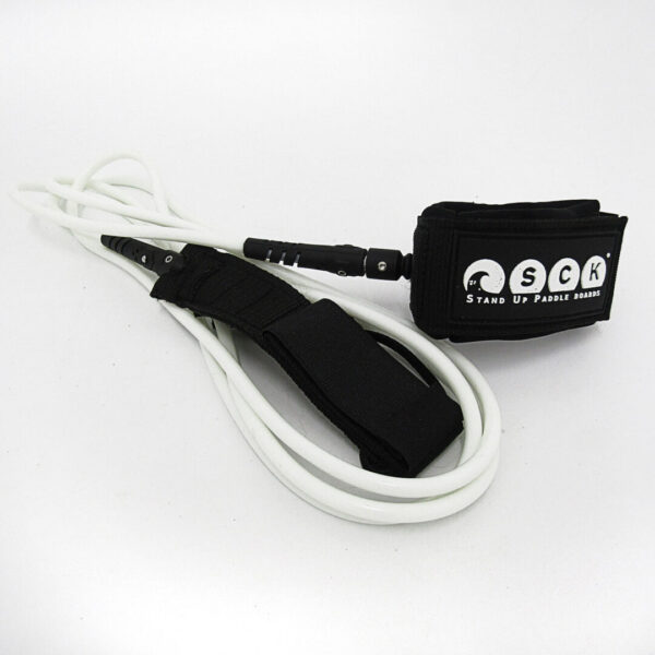 SUP/surf leash ίσιο 9ft SCK - Άσπρο