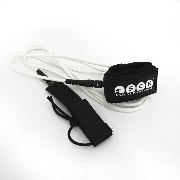 SUP/surf leash ίσιο 9ft SCK - Άσπρο