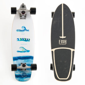 Surf skateboard 32" Waves - Fish