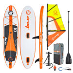 zray Φουσκωτή σανίδα SUP & Windsurf 10' πακέτο και με πανί 3τμ.