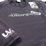 UV αντηλιακή λύκρα με μακρύ μανίκι Ανδρική Στενή εφαρμογή Μαύρη - Aropec