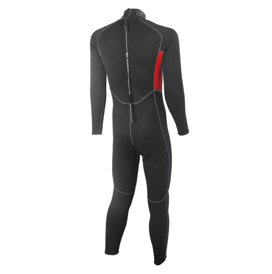 Στολή νεοπρενίου 1mm ολόσωμη ανδρική κόκκινη Aropec