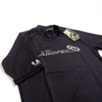 UV αντηλιακή λύκρα με κοντό μανίκι Ανδρική Στενή εφαρμογή Μαύρη - Aropec