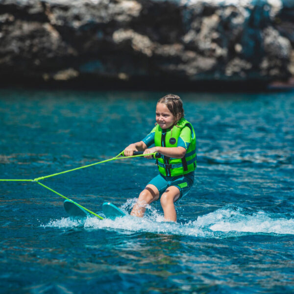 Παιδικά πέδιλα σκι Jobe Buzz Trainer με σχοινιά και μπάρα εκμάθησης