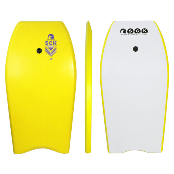 Bodyboard 42” με leash καρπού κίτρινο