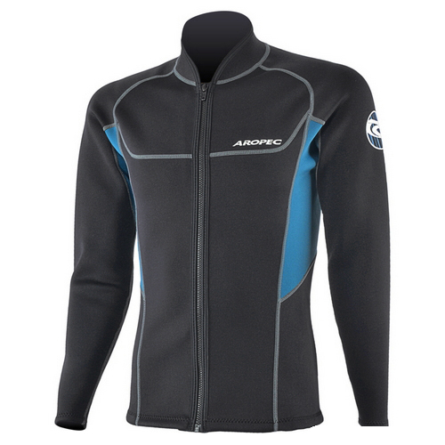 Jacket νεοπρενίου 1.5mm ανδρικό Μαύρο/Μπλε - Aropec