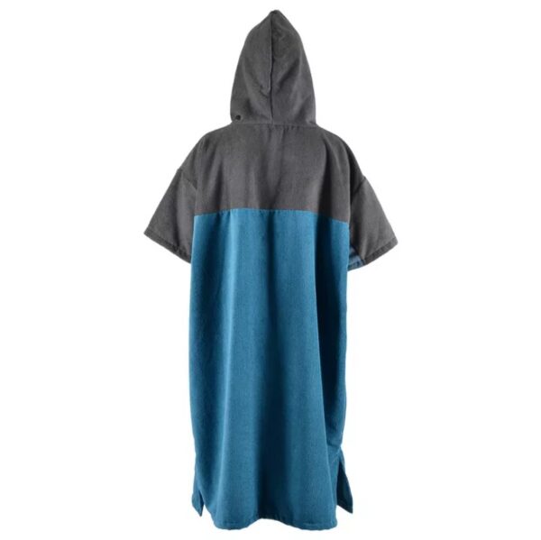 Poncho μπλέ σκούρο/γκρί quick dry - Aropec