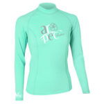 UV αντηλιακή λύκρα με μακρύ μανίκι Γυναικεία Στενή εφαρμογή Βεραμάν - Aropec