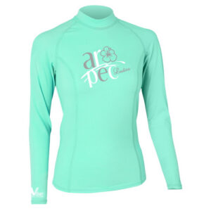 UV αντηλιακή λύκρα με μακρύ μανίκι Γυναικεία Στενή εφαρμογή Βεραμάν - Aropec