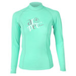 UV αντηλιακή λύκρα με μακρύ μανίκι Γυναικεία Στενή εφαρμογή Βεραμάν - Aropec