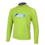 UV παιδική λύκρα μπλούζα με μακρύ μανίκι λάιμ Aropec