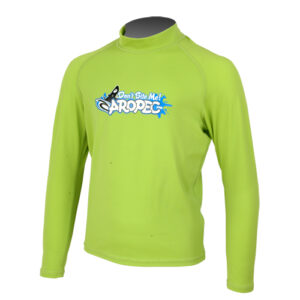 UV παιδική λύκρα μπλούζα με μακρύ μανίκι λάιμ Aropec