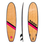 Σανίδα surf EPX Bamboo 7’2″ Black-Ruby SCK
