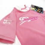 UV λύκρα με κοντό μανίκι παιδική ροζ Aropec