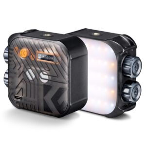 K&F Concept LS01 Portable Bi-Color 2500K-9900K LED Light Black KF34.035